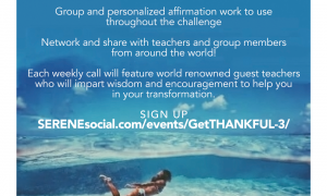 #GetTHANKFUL: A 26 Day Challenge  to More Fun, Abundance and Alignment